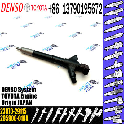 Hot Sale Diesel Injector 295900-0060 295900-0180 For Toyota Fuel Injector 23670-26070 23670-29115