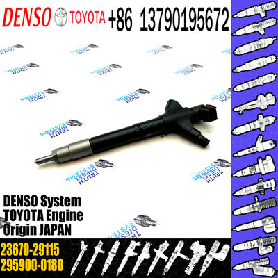 Hot Sale Diesel Injector 295900-0060 295900-0180 For Toyota Fuel Injector 23670-26070 23670-29115