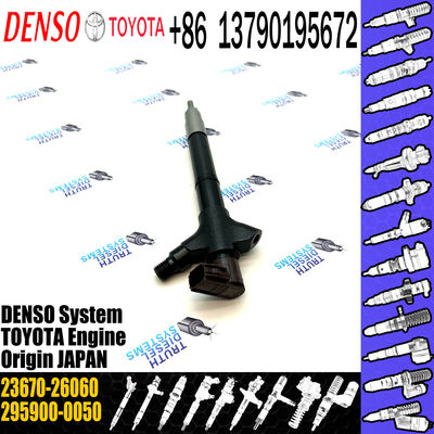 High quality 295900-0050 Common Rail Injector 23670-26060 295900-0050 Injector 23670-26060 with best price