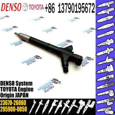 High quality 295900-0050 Common Rail Injector 23670-26060 295900-0050 Injector 23670-26060 with best price