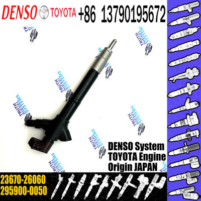 High quality 295900-0050 Common Rail Injector 23670-26060 295900-0050 Injector 23670-26060 with best price