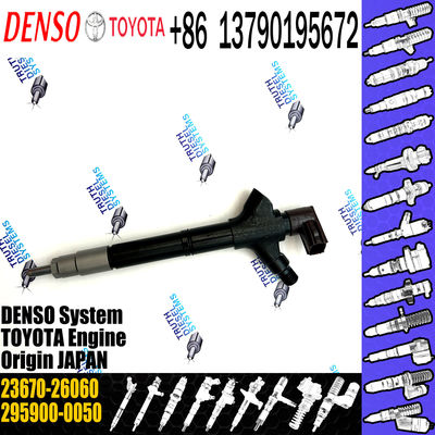 High quality 295900-0050 Common Rail Injector 23670-26060 295900-0050 Injector 23670-26060 with best price