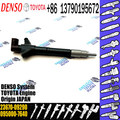 Rail Fuel Injector 095000-7640 23670-09290 For Toyota engine 095000-7640 23670-09290 295900-0160
