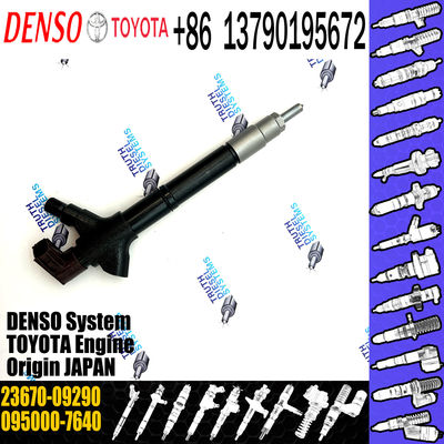 Rail Fuel Injector 095000-7640 23670-09290 For Toyota engine 095000-7640 23670-09290 295900-0160