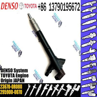 FAST SHIPPING Diesel Fuel Injector 23670-0R080 fit for toyota Corolla Verso 295900-0070