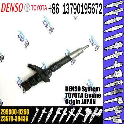 common rail injector 23670-30440 23670-39435 diesel fuel injector 295900-0200 295900-0250 for Toyota