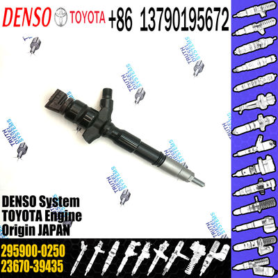common rail injector 23670-30440 23670-39435 diesel fuel injector 295900-0200 295900-0250 for Toyota