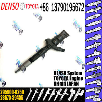 common rail injector 23670-30440 23670-39435 diesel fuel injector 295900-0200 295900-0250 for Toyota