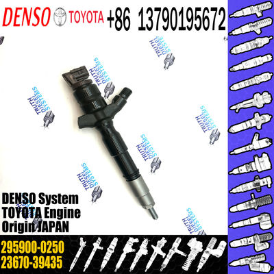 common rail injector 23670-30440 23670-39435 diesel fuel injector 295900-0200 295900-0250 for Toyota