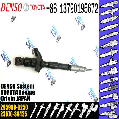common rail injector 23670-30440 23670-39435 diesel fuel injector 295900-0200 295900-0250 for Toyota