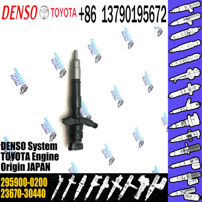 Common Rail Fuel Injector 23670-30440 23670-39435 295900-0250 295900-0200 For Toyota