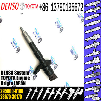 common rail injector 295900-0190 295900-0240 fuel injector 23670-30170 23670-39445 for Toyota