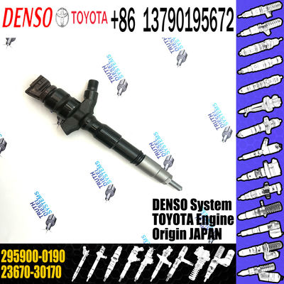 common rail injector 295900-0190 295900-0240 fuel injector 23670-30170 23670-39445 for Toyota