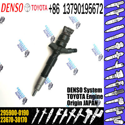 common rail injector 295900-0190 295900-0240 fuel injector 23670-30170 23670-39445 for Toyota