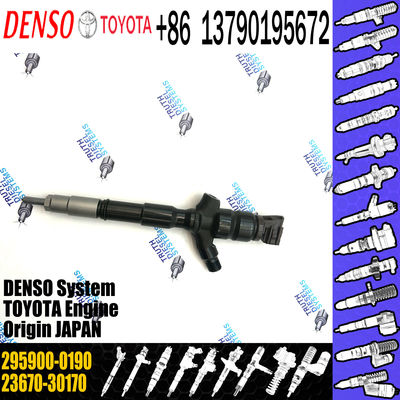 common rail injector 295900-0190 295900-0240 fuel injector 23670-30170 23670-39445 for Toyota