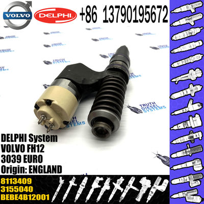 D12 engine Diesel inyector Electronic Unit Injector BEBE4B12001 BEBE4B12004 3155040 8113409 For VOL FH12 injectors