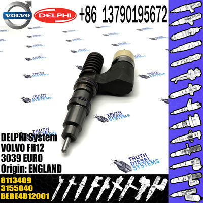D12 engine Diesel inyector Electronic Unit Injector BEBE4B12001 BEBE4B12004 3155040 8113409 For VOL FH12 injectors