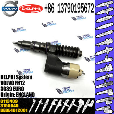 D12 engine Diesel inyector Electronic Unit Injector BEBE4B12001 BEBE4B12004 3155040 8113409 For VOL FH12 injectors