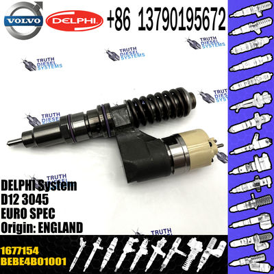 New Diesel Fuel Injector 3155040 for VOL 3155040 VOE3155040 1677154 EC290 EC360B 20440388 20929906 21467241 20847327