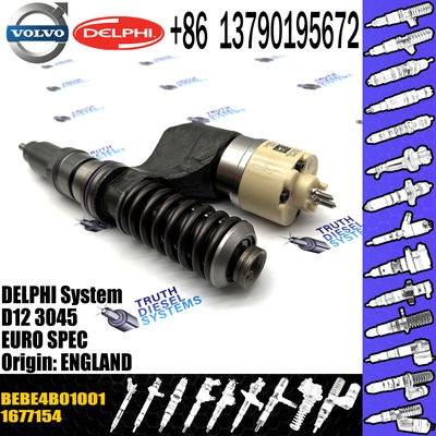 diesel fuel injector 1677154, BEBE4B01001 FOR VOL Trucks FH 12 D12A340, D12A420, FH12, Euro 2