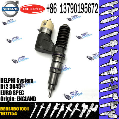 diesel fuel injector 1677154, BEBE4B01001 FOR VOL Trucks FH 12 D12A340, D12A420, FH12, Euro 2