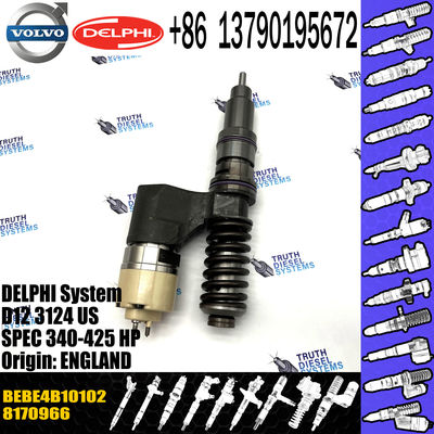 Huida D12 engine fuel injector common rail fuel injector 8170966 BEBE4B10102 for with genuine quality