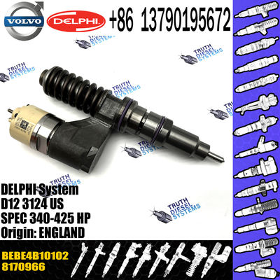 Huida D12 engine fuel injector common rail fuel injector 8170966 BEBE4B10102 for with genuine quality