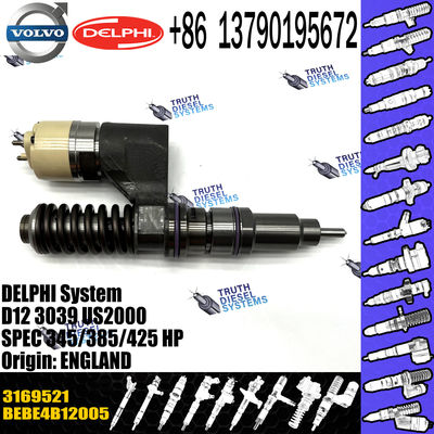 Brand New 3169521 8113837 BEBE4B12005 EUI Electric Unit FH12 FM12 VHD VN Engine Diesel Fuel Injector For VOL