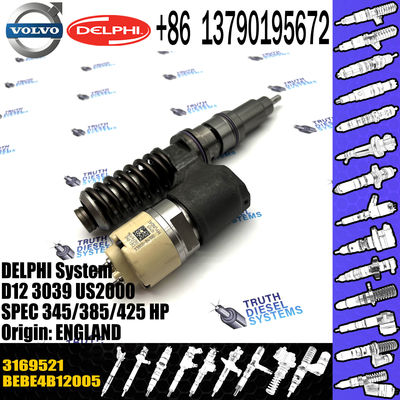 Brand New 3169521 8113837 BEBE4B12005 EUI Electric Unit FH12 FM12 VHD VN Engine Diesel Fuel Injector For VOL