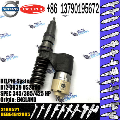 Brand New 3169521 8113837 BEBE4B12005 EUI Electric Unit FH12 FM12 VHD VN Engine Diesel Fuel Injector For VOL