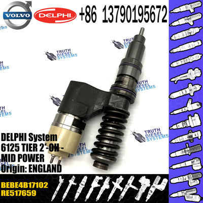 Huida fuel injector common rail fuel injector RE517659 BEBE4B17102 with genuine quality