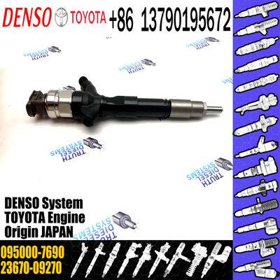 23670-0R050 23670-09270 injector for Toyota 1AD-FTV 2AD-FTV common rail injector 095000-6680 095000-7690