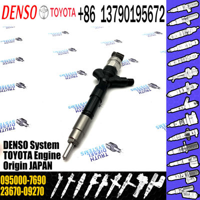 23670-0R050 23670-09270 injector for Toyota 1AD-FTV 2AD-FTV common rail injector 095000-6680 095000-7690