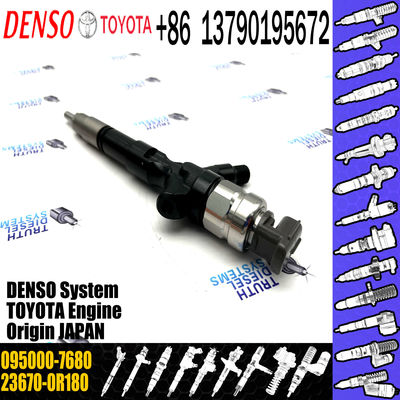 Fuel Injection Nozzle 095000-7680 Common Rail Injector 23670-0R180 For TOYOTA 1AD-FTV 2AD-FTV