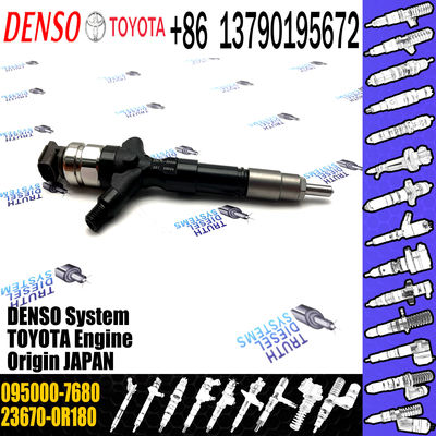 Fuel Injection Nozzle 095000-7680 Common Rail Injector 23670-0R180 For TOYOTA 1AD-FTV 2AD-FTV