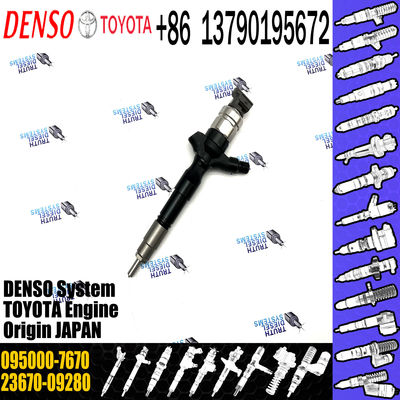 Brand New Common Rail Fuel Injector 095000-7670 23670-09280 for TOYOTA