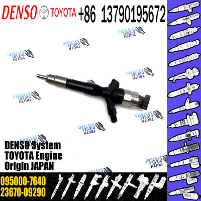 High Quality Common Rail Fuel Injector 095000-7640 for TOYOTA 2AD-FTV 23670-09290