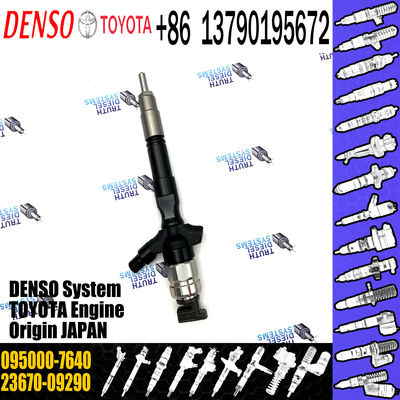 High Quality Common Rail Fuel Injector 095000-7640 for TOYOTA 2AD-FTV 23670-09290