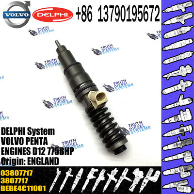 New Diesel Fuel Injector BEBE4C11001 03807717 03807717 For VOL PENTA Engine D12 775BHP