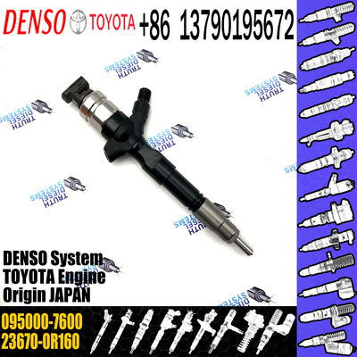 injector nozzle 23670-0R160 095000-7600 injector for Toyota 2AD-FTV Avensis common rail injector
