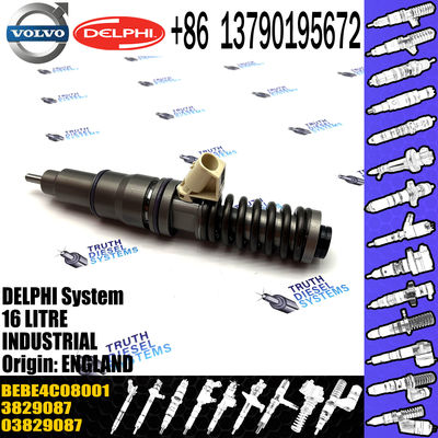 injector common rail injector 3829087 BEBE4C08001 For VOL Penta D16C diesel fuel injector 03829087