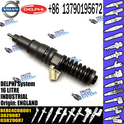 injector common rail injector 3829087 BEBE4C08001 For VOL Penta D16C diesel fuel injector 03829087
