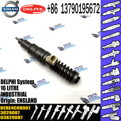 injector common rail injector 3829087 BEBE4C08001 For VOL Penta D16C diesel fuel injector 03829087