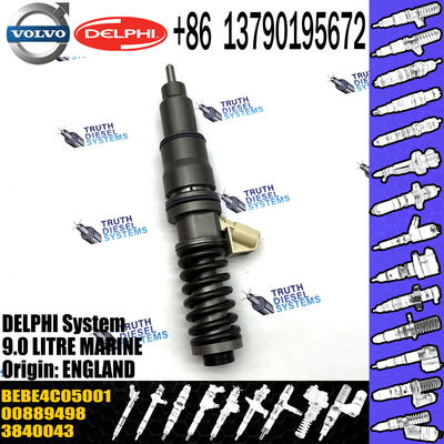 High Quality Diesel Fuel Injector BEBE4C05001 BEBE4C05002 Common Rail Fuel Injector 889498 For 9.0 LITRE MARINE