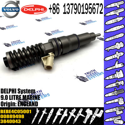 High Quality Diesel Fuel Injector BEBE4C05001 BEBE4C05002 Common Rail Fuel Injector 889498 For 9.0 LITRE MARINE