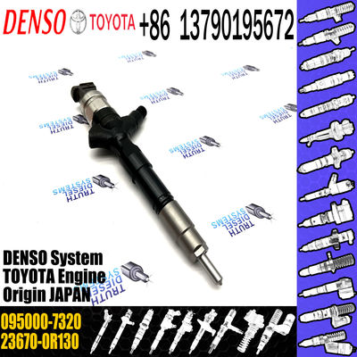 Fuel Injector 095000-7320 Common Rail Injection Nozzle 23670-0R130 For Toyota 1AD-FTV 2AD-FTV