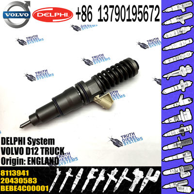 INJECTOR 20430583 8113941 FOR VOL EC460B TRUCK FH12 PENTA