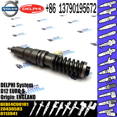 Direct Sale Diesel Fuel Injector 20430583 5001866295 7420430583 8113941 BEBE4C00101 For D12 EURO 3