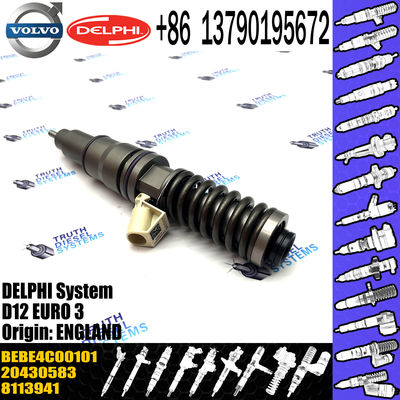 Direct Sale Diesel Fuel Injector 20430583 5001866295 7420430583 8113941 BEBE4C00101 For D12 EURO 3