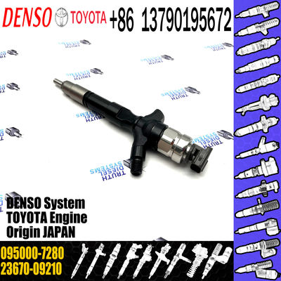 High Quality Common Rail Fuel Injector 095000-7280 For TOYOTA 23670-09210